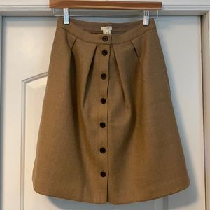 J. Crew Wool Skirt